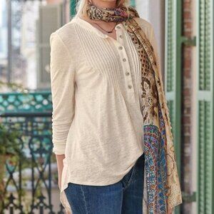 Sundance Honey Creek boho henley